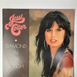 Jessi Coulter Diamond In The Rough Vintage Vinyl Record Album